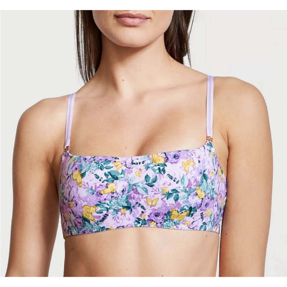 Victoria’s Secret Love Cloud Smooth Straight Neck Lounge Bra.